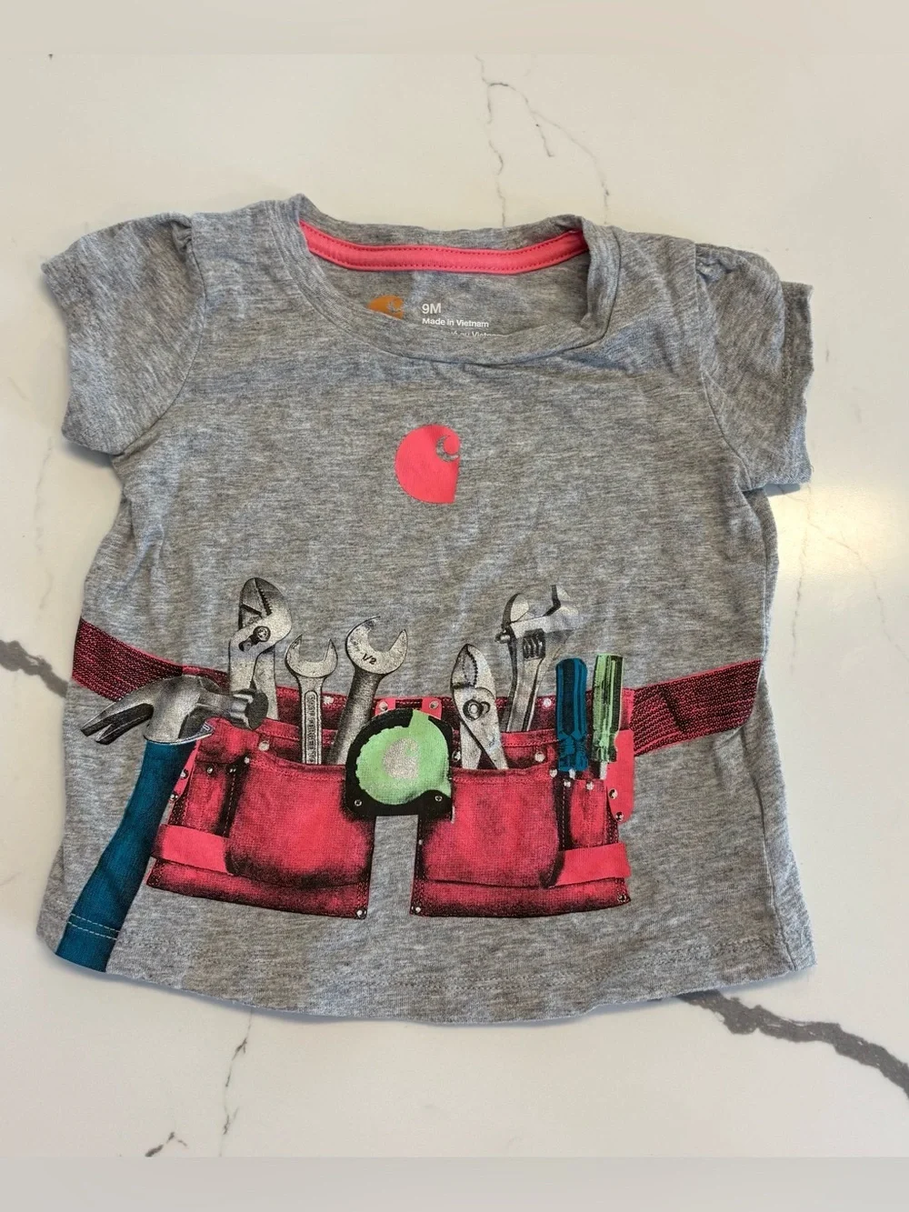 Carhartt girls 9 months shirt tools